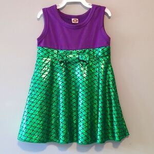 NWOT Mermaid 🧜‍♀️ style dress Sz 2T